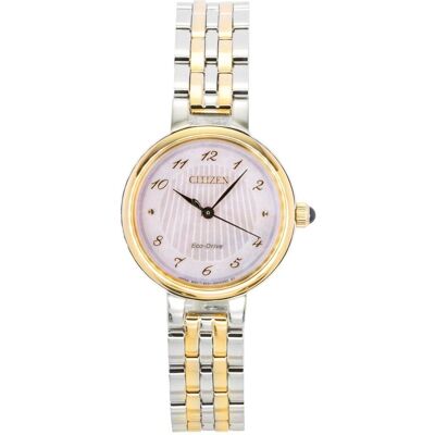 Zegarek Citizen L Classic Two Tone Stainless Steel Mother Of Pearl Dial Eco-Drive Em0996-84y Women'S Watch Zegarek Citizen L Classic Two Tone Stainless Steel Mother Of Pearl Dial Eco-Drive Em0996-84y Women'S Watch