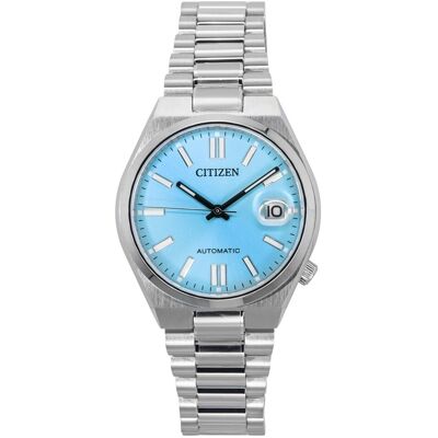 Zegarek Citizen Tsuyosa Stainless Steel Light Blue Dial Automatic Nj0200-50l Men'S Watch Zegarek Citizen Tsuyosa Stainless Steel Light Blue Dial Automatic Nj0200-50l Men'S Watch
