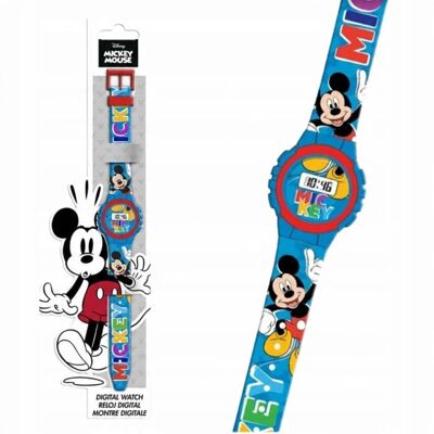Kids Euroswan Zegarek cyfrowy Mickey Mouse - kolorowy zegarek dla dzieci Disney Kids Euroswan Zegarek cyfrowy Mickey Mouse - kolorowy zegarek dla dzieci Disney