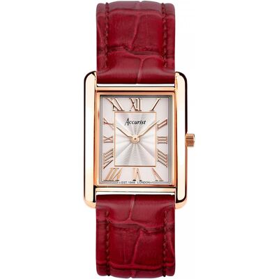 Inny producent Zegarek Damski Accurist 71010 czerwony Inny producent Zegarek Damski Accurist 71010 czerwony
