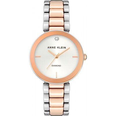 Zegarek Damski Anne Klein Ak-1363svrt Srebrny Zegarek Damski Anne Klein Ak-1363svrt Srebrny