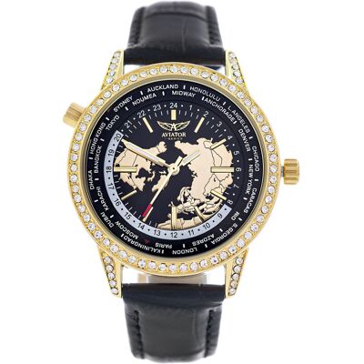 Zegarek Damski Aviator Avw8633l03 Zegarek Damski Aviator Avw8633l03