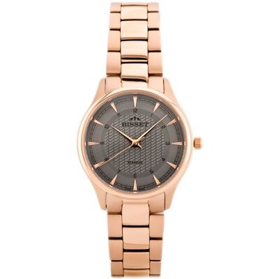 Zegarek Damski Bisset Bsbe83 - Tytanowy (Zb568C) Zegarek Damski Bisset Bsbe83 - Tytanowy (Zb568C)