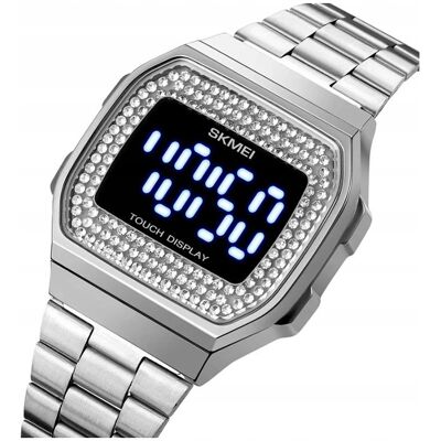 Inny producent Zegarek damski / bransoleta / srebrny / złoty / miedziany / LED Inny producent Zegarek damski / bransoleta / srebrny / złoty / miedziany / LED