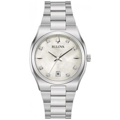 Zegarek Damski Bulova 96P218 srebrny Zegarek Damski Bulova 96P218 srebrny