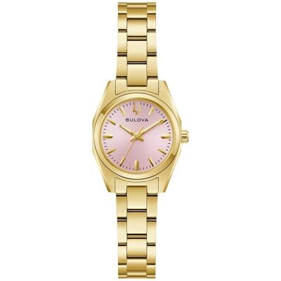 Zegarek Damski Bulova 97l187 Złoty Zegarek Damski Bulova 97l187 Złoty