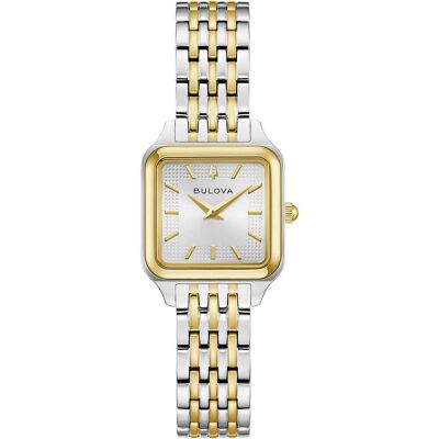 Zegarek Damski Bulova 98L330 srebrny Zegarek Damski Bulova 98L330 srebrny