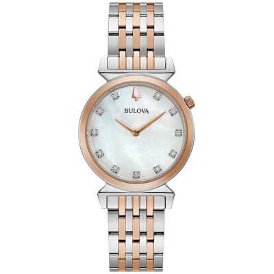 Zegarek Damski Bulova 98P192 srebrny Zegarek Damski Bulova 98P192 srebrny