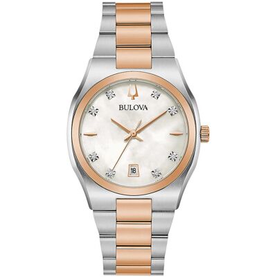Zegarek Damski Bulova 98P199 srebrny Zegarek Damski Bulova 98P199 srebrny
