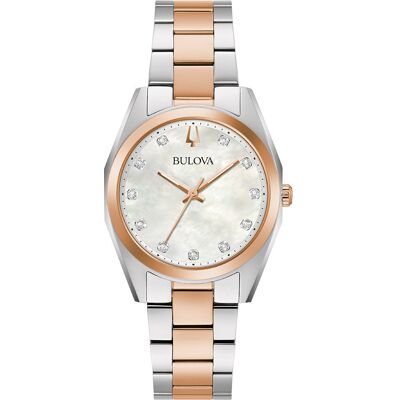 Zegarek Damski Bulova 98P207 srebrny Zegarek Damski Bulova 98P207 srebrny