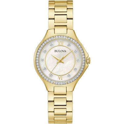Zegarek damski BULOVA Crystal 98L295 Zegarek damski BULOVA Crystal 98L295
