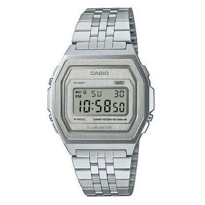 Zegarek Damski Casio A1000A-7EF srebrny Zegarek Damski Casio A1000A-7EF srebrny
