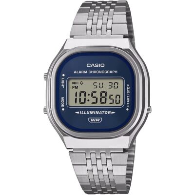 Zegarek Damski Casio A140WE-2AEF srebrny Zegarek Damski Casio A140WE-2AEF srebrny