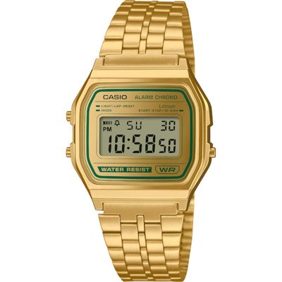 Zegarek Damski Casio A158Wegv-9Aef Złoty Zegarek Damski Casio A158Wegv-9Aef Złoty
