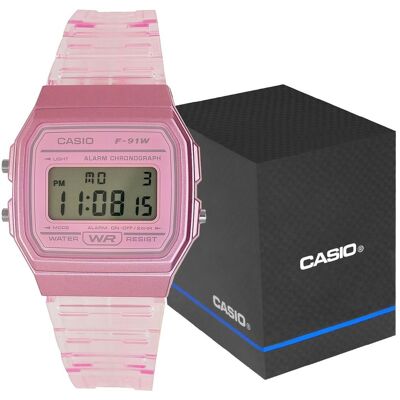 Zegarek Damski CASIO F-91WS-4EF Zegarek Damski CASIO F-91WS-4EF