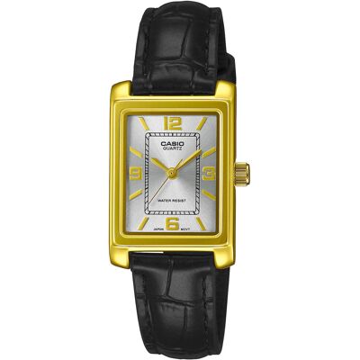 Zegarek Damski Casio LTP-1234PGL-7A2EF czarny Zegarek Damski Casio LTP-1234PGL-7A2EF czarny