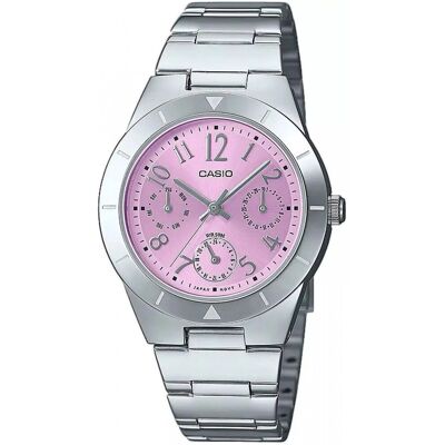 Zegarek Damski Casio LTP-2069D-4A3VEF srebrny Zegarek Damski Casio LTP-2069D-4A3VEF srebrny