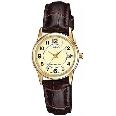 Zegarek Damski Casio Ltp-V002Gl 9Budf (Zd584E) Zegarek Damski Casio Ltp-V002Gl 9Budf (Zd584E)