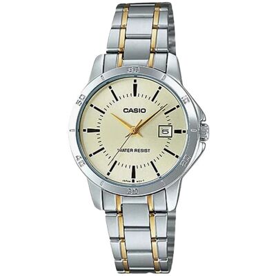 ZEGAREK DAMSKI CASIO LTP-V004SG-9A (zd568f) + BOX ZEGAREK DAMSKI CASIO LTP-V004SG-9A (zd568f) + BOX