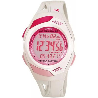 Zegarek Damski Casio STR-300-7EG biały Zegarek Damski Casio STR-300-7EG biały