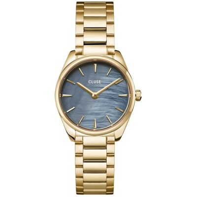 Zegarek Damski Cluse Féroce Mini Złoty Cw11707 Zegarek Damski Cluse Féroce Mini Złoty Cw11707