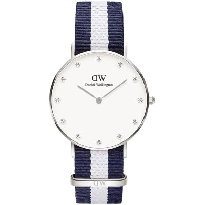 ZEGAREK DAMSKI DANIEL WELLINGTON Glasgow Silver DW00100082 + BOX ZEGAREK DAMSKI DANIEL WELLINGTON Glasgow Silver DW00100082 + BOX