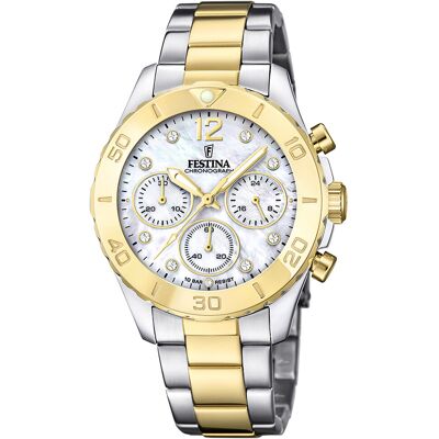 Zegarek Damski Festina F20604-1 CYRKONIE srebrny Zegarek Damski Festina F20604-1 CYRKONIE srebrny