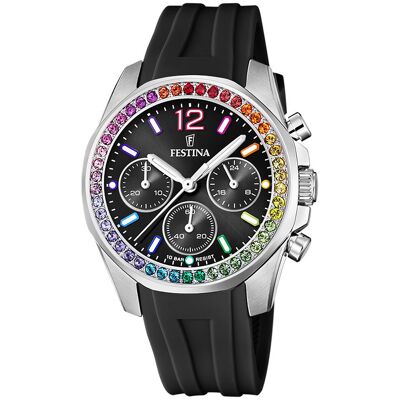 Zegarek Damski Festina F20610-3 czarny Zegarek Damski Festina F20610-3 czarny