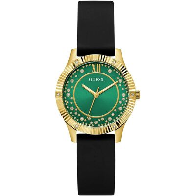 Zegarek Damski Guess GW0766L3 CYRKONIE czarny Zegarek Damski Guess GW0766L3 CYRKONIE czarny