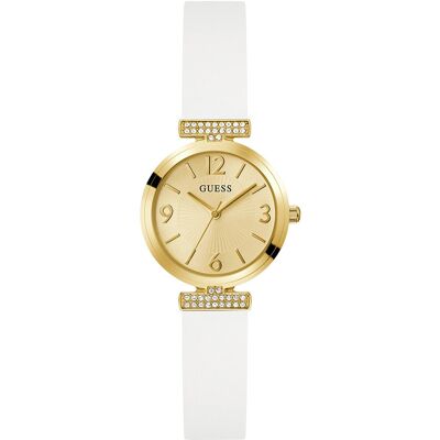 Zegarek Damski Guess Gw0912L2 Biały Zegarek Damski Guess Gw0912L2 Biały
