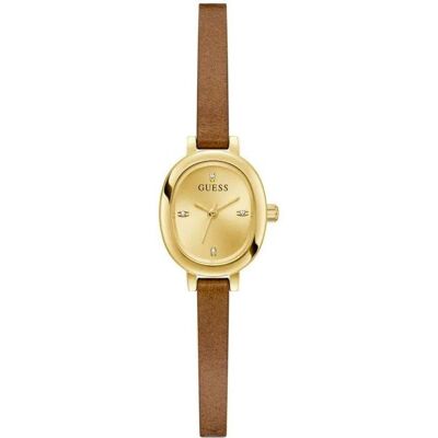Zegarek Damski Guess GW0925L2 CYRKONIE brązowy Zegarek Damski Guess GW0925L2 CYRKONIE brązowy