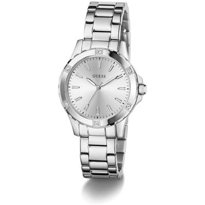 Zegarek Damski Guess GW0948L6 srebrny Zegarek Damski Guess GW0948L6 srebrny