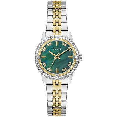 Zegarek Damski Guess GW1027L3 CYRKONIE srebrny Zegarek Damski Guess GW1027L3 CYRKONIE srebrny