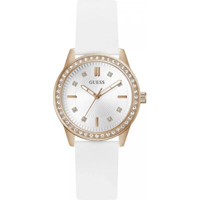 Zegarek Damski Guess GW1030L4 CYRKONIE biały Zegarek Damski Guess GW1030L4 CYRKONIE biały