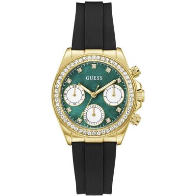 Zegarek Damski Guess GW1038L2 CYRKONIE czarny Zegarek Damski Guess GW1038L2 CYRKONIE czarny