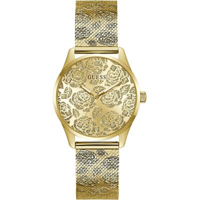 Zegarek Damski Guess GW1040L2 CYRKONIE złoty Zegarek Damski Guess GW1040L2 CYRKONIE złoty