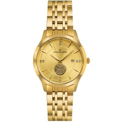 Zegarek Damski Jordan Kerr L1065 Ipg Tarcza Gold Zegarek Damski Jordan Kerr L1065 Ipg Tarcza Gold