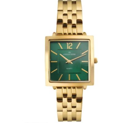 Zegarek Damski Jordan Kerr P9010 Ipg Green Dial Zegarek Damski Jordan Kerr P9010 Ipg Green Dial