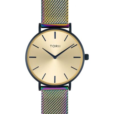 Zegarek damski męski TORII N38MM.GN kolorowy fashion klasyczny Zegarek damski męski TORII N38MM.GN kolorowy fashion klasyczny
