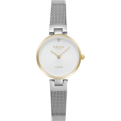 Zegarek Damski Obaku Denmark V256sxfimc Srebrny Zegarek Damski Obaku Denmark V256sxfimc Srebrny