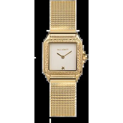 Zegarek Damski Paul Hewitt Petite Tortue Złoty Na Bransolecie Ph-W-2027 Zegarek Damski Paul Hewitt Petite Tortue Złoty Na Bransolecie Ph-W-2027