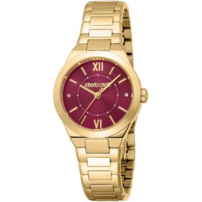 Zegarek damski ROBERTO CAVALLI RC5L126M0035 czerwony fashion na prezent Zegarek damski ROBERTO CAVALLI RC5L126M0035 czerwony fashion na prezent