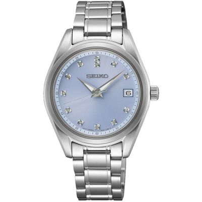 Zegarek Damski Seiko Sur581p1 Srebrny Zegarek Damski Seiko Sur581p1 Srebrny