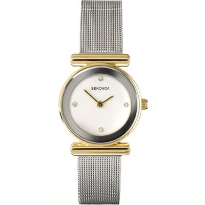 Zegarek Damski Sekonda 4887 Cyrkonie Srebrny Zegarek Damski Sekonda 4887 Cyrkonie Srebrny
