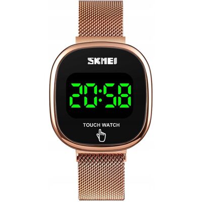 Zegarek damski SKMEI 1589 elektroniczny bransoleta LED Zegarek damski SKMEI 1589 elektroniczny bransoleta LED