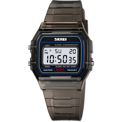 Zegarek damski SKMEI elektroniczny alarm 12/24h Zegarek damski SKMEI elektroniczny alarm 12/24h