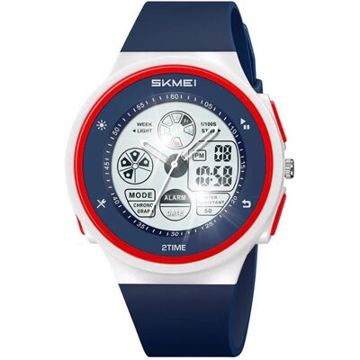 Zegarek damski / SKMEI /elektroniczny / silikon / stoper data alarm 12/24 Zegarek damski / SKMEI /elektroniczny / silikon / stoper data alarm 12/24