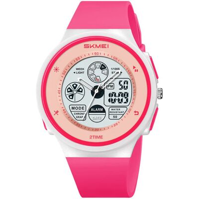 Zegarek damski / SKMEI /elektroniczny / silikon / stoper data alarm Zegarek damski / SKMEI /elektroniczny / silikon / stoper data alarm