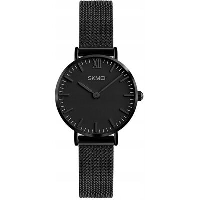 Zegarek damski - SKMEI - mesh złoty czarny aa59 Zegarek damski - SKMEI - mesh złoty czarny aa59