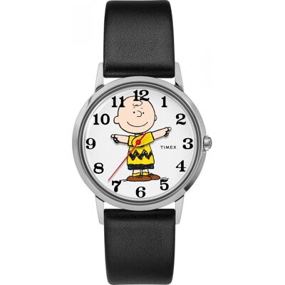 Zegarek Damski Timex Tw2T39600 Czarny Zegarek Damski Timex Tw2T39600 Czarny